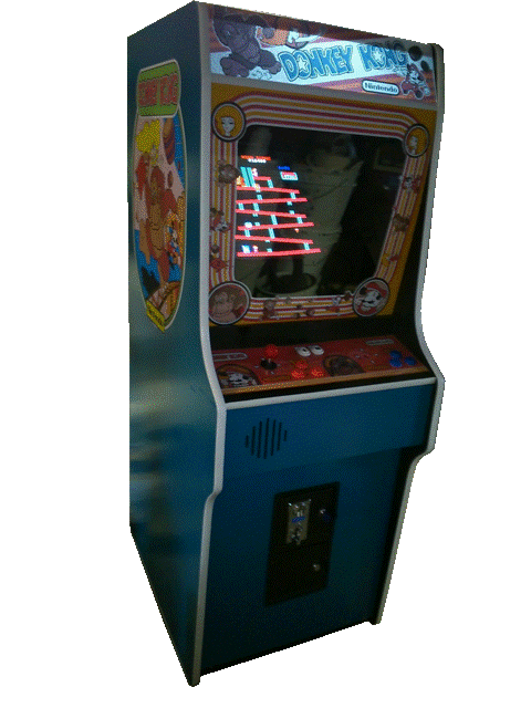Donkey kong cabinet